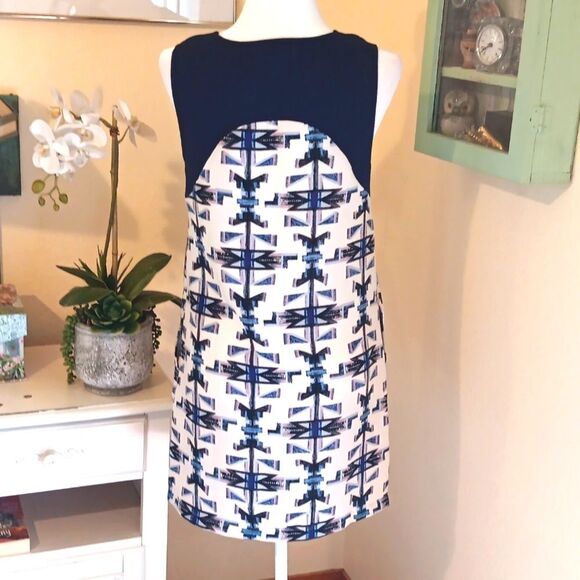 Skies Are Blue Shift Dress. Native Inspired.Coastal. Beachy. - Picture 6 of 13